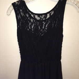 Black Flowy Dress